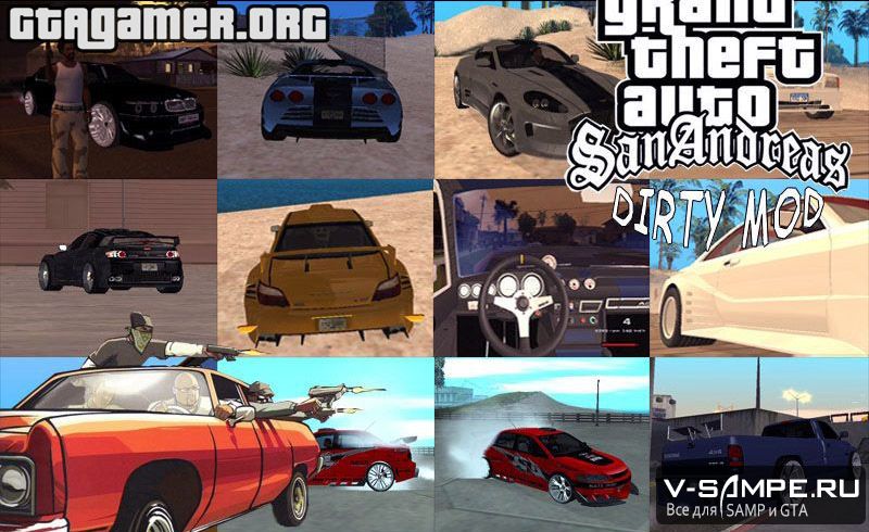 GTA San Andreas - Dirty Mod