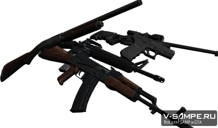 Real weapons pack
